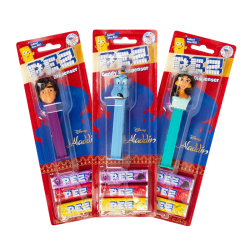 PEZ Aladdin Dispenser + 3 Tablet Packs - 0.87oz (24.7g)