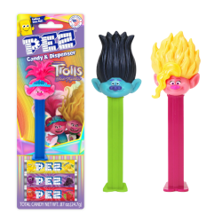 PEZ Trolls Dispenser + 3 Tablet Packs - 0.87oz (24.7g)