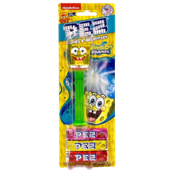 PEZ Spongebob Squarepants Blister Pack - 0.87oz (24.7g)