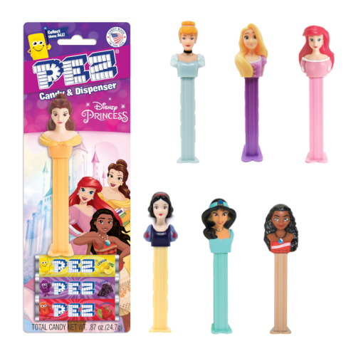 PEZ Disney Princess Candy & Dispenser - 0.87oz (24.7g)
