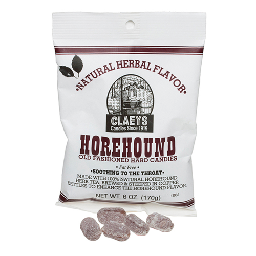 Claeys Old Fashioned Candy - Natural Horehound 6oz (170g)
