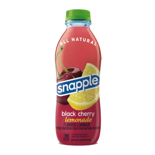 Snapple All Natural Black Cherry Lemonade - 20oz (591ml)