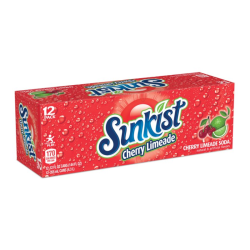 Sunkist Cherry Limeade - 12-Pack (12 x 12fl.oz (355ml)