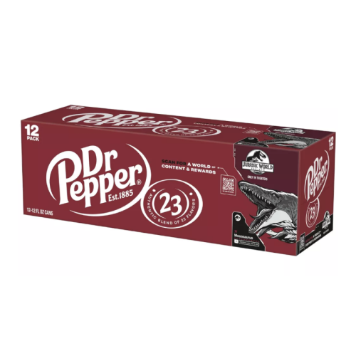 Dr Pepper (Jurassic World) 12fl.oz (355ml) - 12 PACK