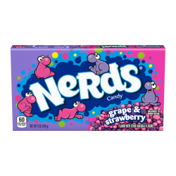 Nerds Grape & Strawberry - Theatre Box - 5oz (141.7g)