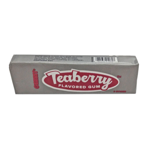 Gerrit's Teaberry Flavoured Chewing Gum 5pc