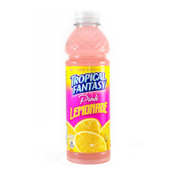 Tropical Fantasy - Premium Juice Cocktail - Pink Lemonade - 20fl.oz (591ml)