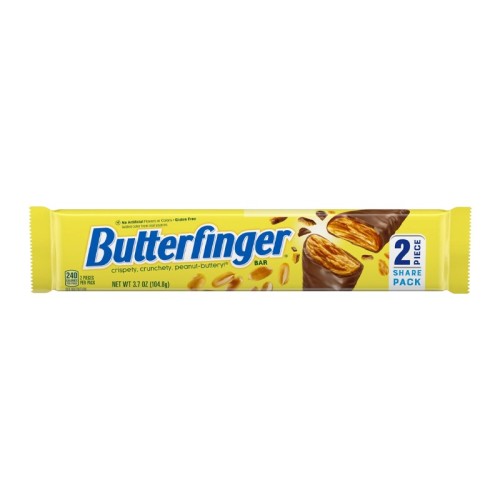 Butterfinger 2 Piece Share Pack Bar - 3.7oz (104.8g)