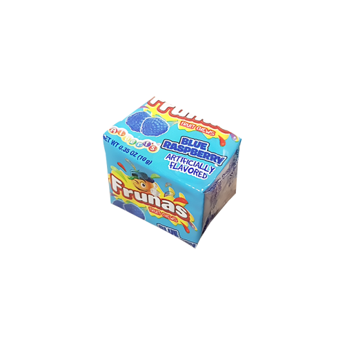 Albert's Frunas Fruit Chews Blue Raspberry 4pc - 0.35oz (10g)