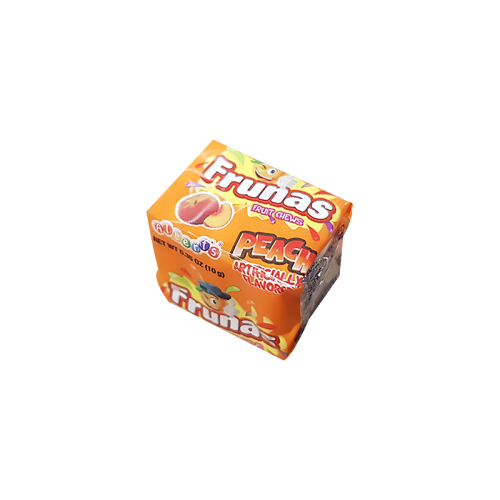 Albert's Frunas Fruit Chews Peach 4pc - 0.35oz (10g)