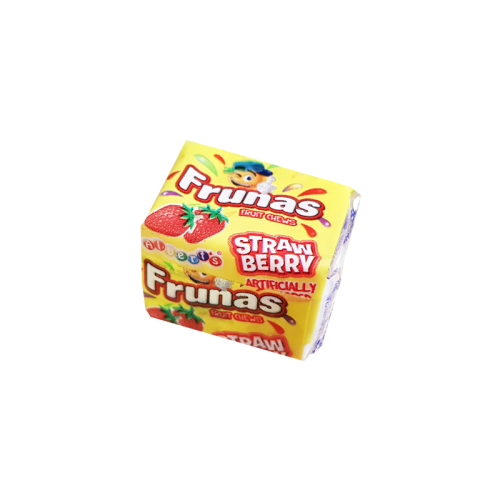 Albert's Frunas Fruit Chews Strawberry 4pc - 0.35oz (10g)