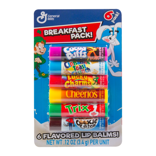 Taste Beauty - Assorted Breakfast Pack! Lip Balm 6-Pack