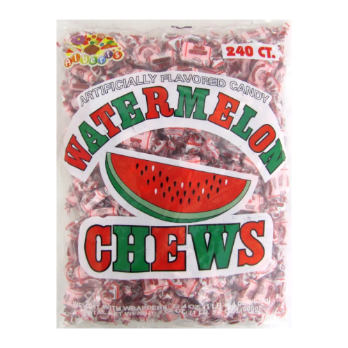 Alberts Watermelon Fruit Chews - 600g