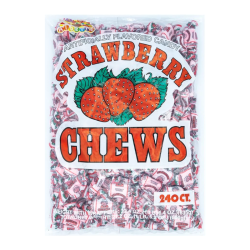 Alberts Strawberry Fruit Chews - 600g