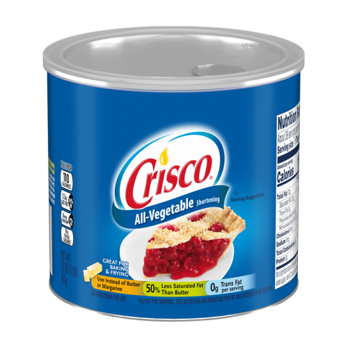 Crisco All-Vegetable Shortening - 16oz (1lb) (453g)
