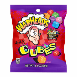 Warheads Cubes - 3.5oz (99g)