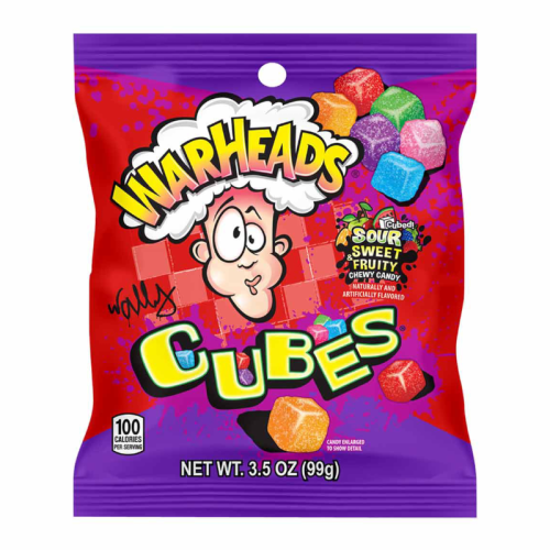 Warheads Cubes - 3.5oz (99g)