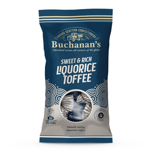 Buchanan's Liquorice Toffee - 120g