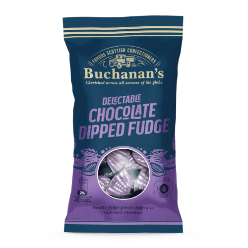 Buchanan's Chocolate Dipped Fudge - 120g