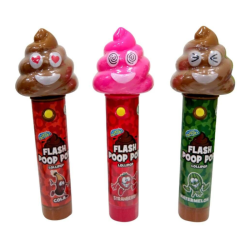 Crazy Candy Factory Flash Poop Pops - 11g [UK]