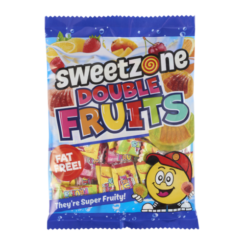 Sweetzone Double Fruits - 180g [UK]