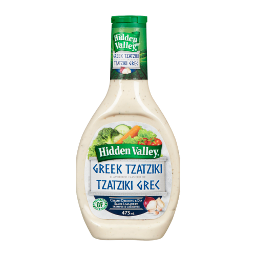Hidden Valley Greek Tzatziki Dressing - 473ml [Canadian]