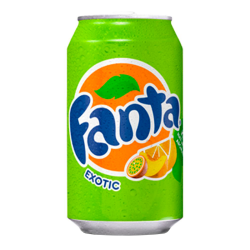 Fanta Exotic Soda 330ml Can