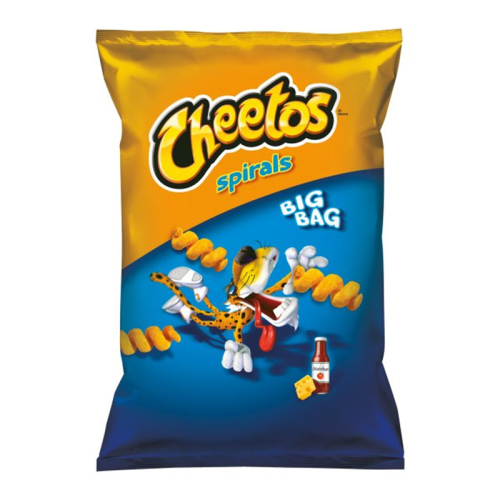 Frito Lay Cheetos Cheese & Ketchup Spirals - 80g
