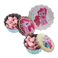 My Little Pony - Pinkie Pie's Party Cupcakes Candies Tin - 0.77oz (22g)