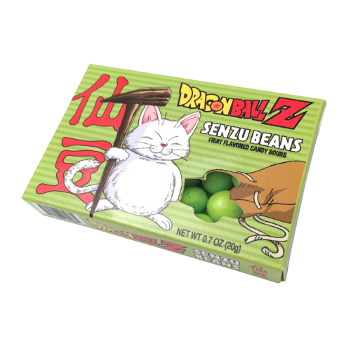 Dragon Ball Z Senzu Beans Fruit Flavoured Candy Sours - 0.7oz (20g)