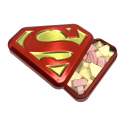 Superman S-Shield Candy Sours Tin