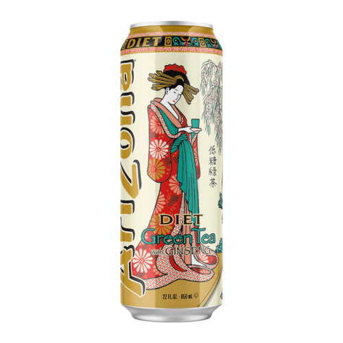 Arizona Diet Green Tea with Ginseng 22fl.oz (650ml)