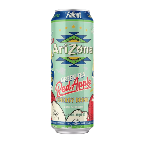 Arizona x Fallout Red Apple Green Tea Energy Drink - 22fl.oz (650ml)