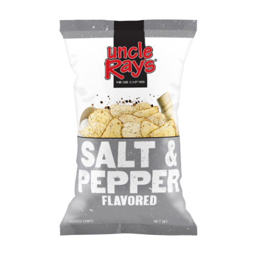Uncle Ray's - Salt & Pepper Potato Chips - 4.25oz (120g)