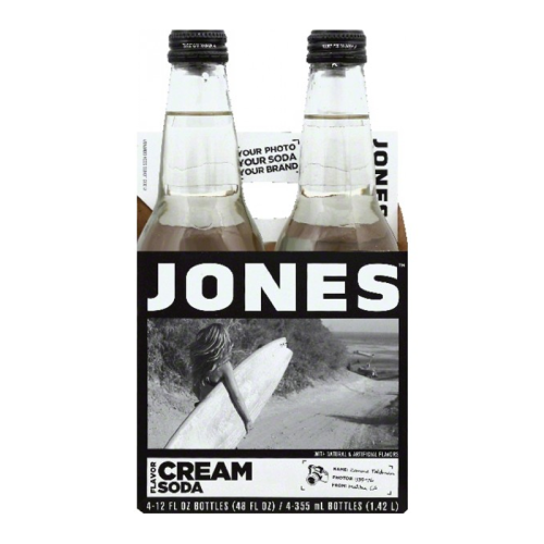 Jones Soda - Cream Soda - 4 Pack