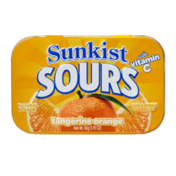 Sunkist Sours Tangerine Orange - 1.76oz (50g)