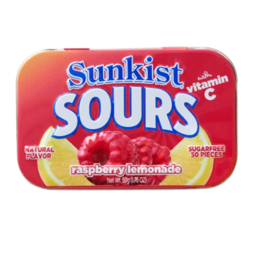 Sunkist Sours Raspberry Lemonade - 1.76oz (50g)