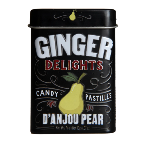 Ginger Delights Candy Pastilles - D'anjou Pear - 1.07oz (30g)