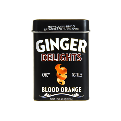 Ginger Delights Candy Pastilles - Blood Orange - 1.07oz (30g)