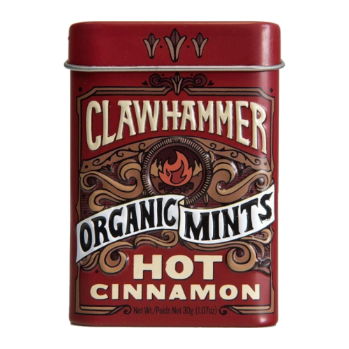 Clawhammer Organic Mints Hot Cinnamon - 1.07oz (30g)