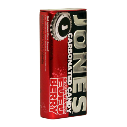 Jones Soda Carbonated Candy - Fufu Berry 0.8oz (28g)