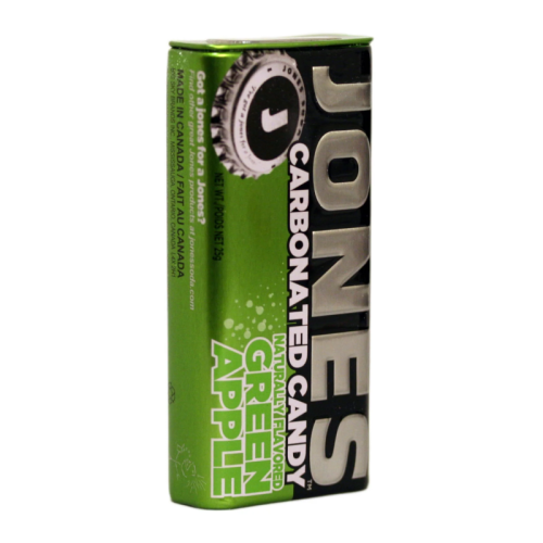 Jones Soda Carbonated Candy - Green Apple 0.8oz (28g)