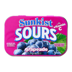 Sunkist Sours Grapeade - 1.76oz (50g)