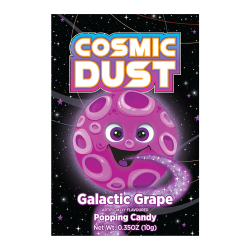 Cosmic Dust Galactic Grape Popping Candy - 0.35oz (10g)