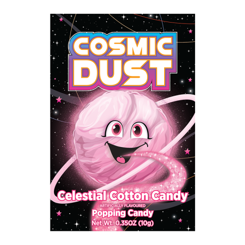 Cosmic Dust Celestial Cotton Candy Popping Candy - 0.35oz (10g)