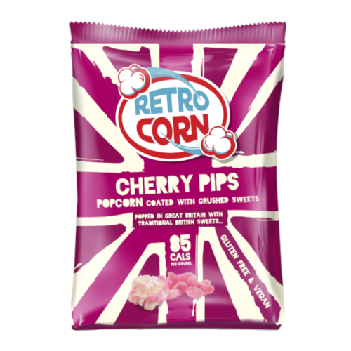 Retrocorn Cherry Pips Popcorn - 35g