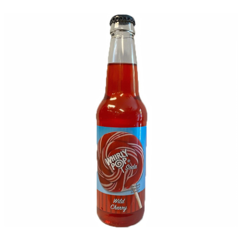 Rocket Fizz - Whirly Pop Wild Cherry Soda - 12oz (355ml)