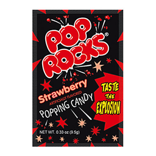 Pop Rocks Strawberry - 9.5g