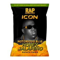 Rap Snacks Notorious BIG Honey Jalapeño - 2.5oz (71g)