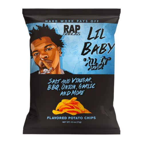 Rap Snacks Lil Baby All In Potato Chips - 71g (EU)